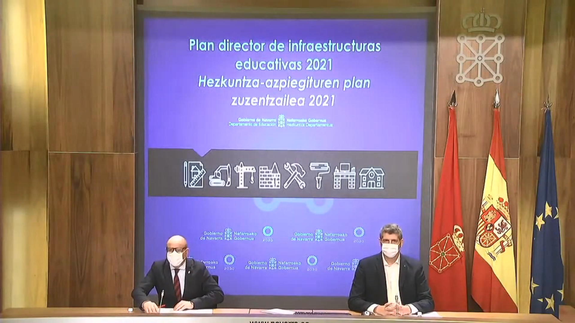 Educación presenta el Plan de Infraestructuras Educativas de 2021 al que destinará más de 21 millones de euros